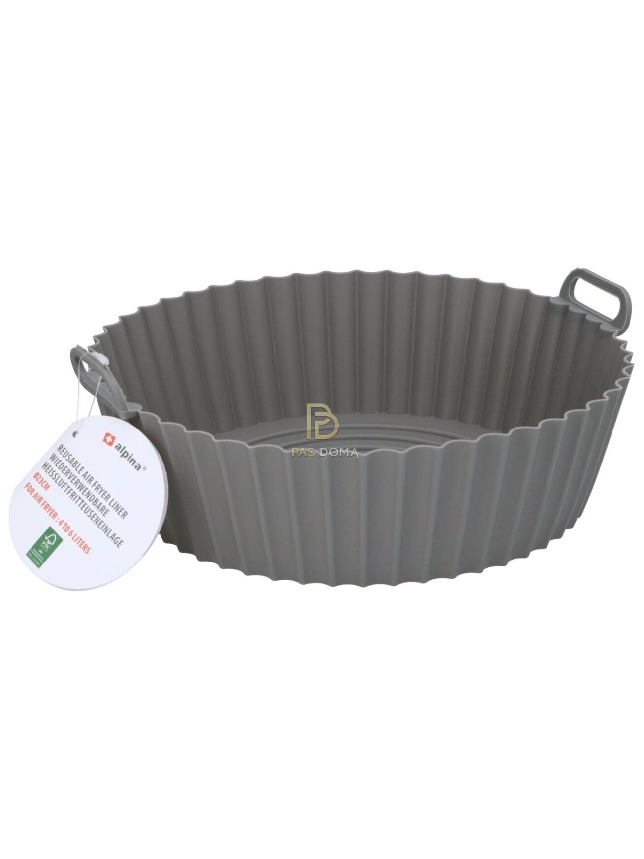 Daugkartinis įdėklas karšto oro gruzdintuvei Ø23 cm 3