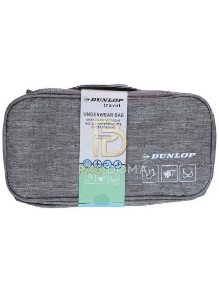 DUNLOP Kelioninis apatinių drabužių dėklas 27 x 14 x 9,5 cm 3