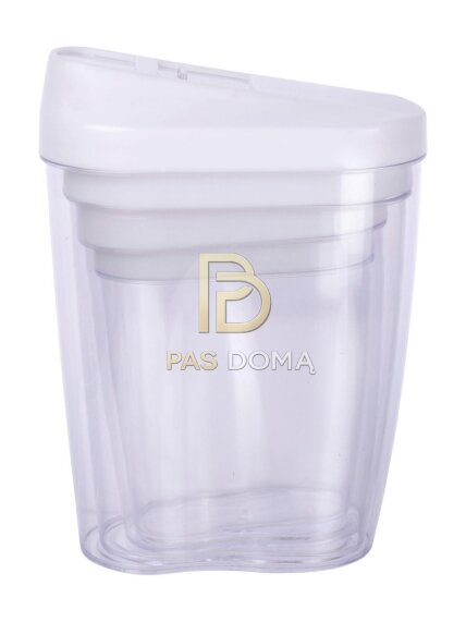 ALPINA Maisto Produktų Laikymo Indelių Rinkinys 1,25 l / 0,85 l / 0,6 l / 0,5 l 4