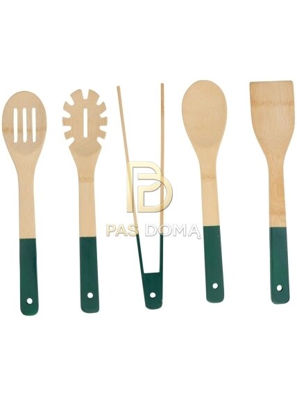 Bambukinių virtuvės įrankių rinkinys 30 cm 8