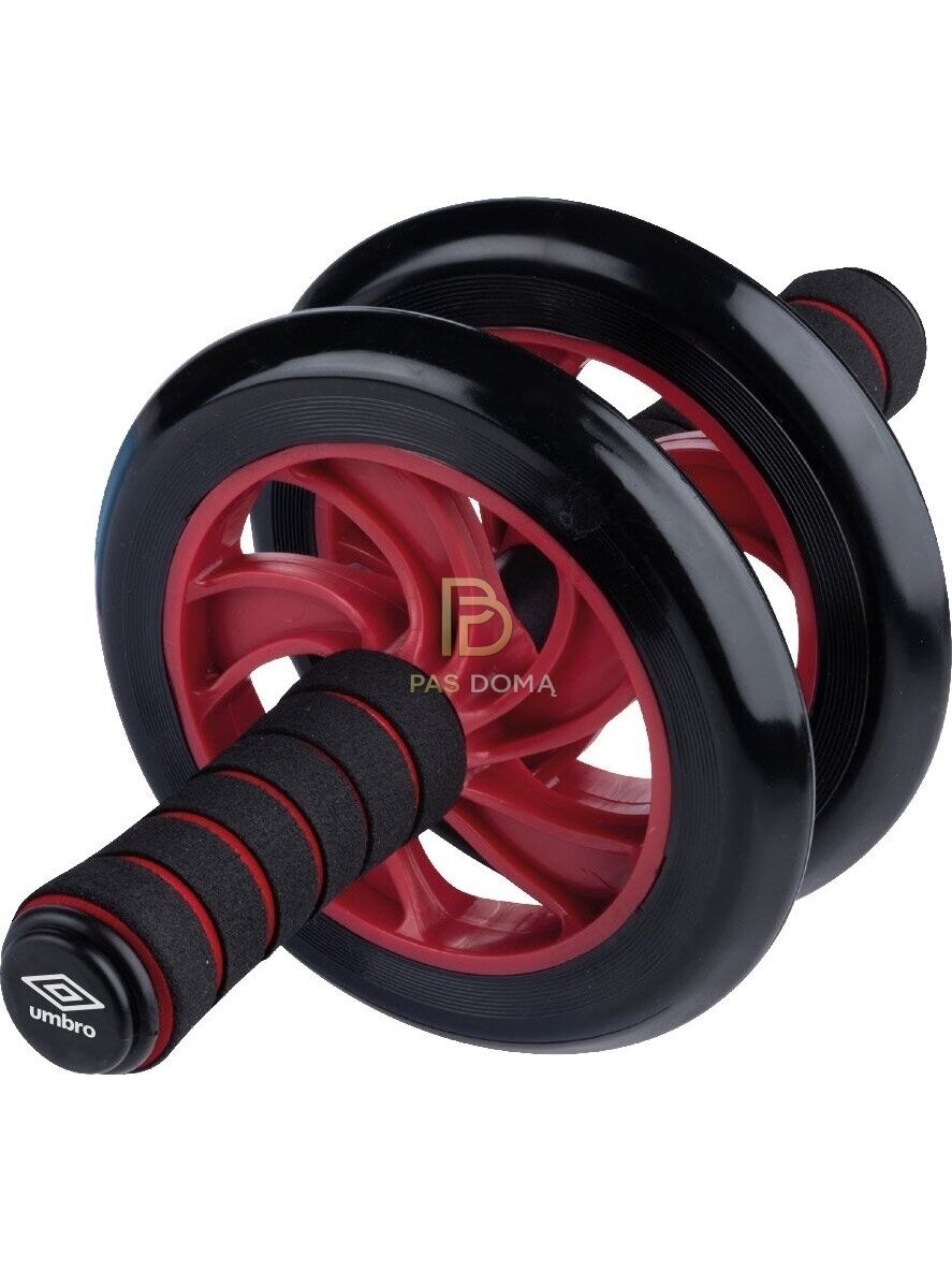 UMBRO Dvigubas pilvo raumenų treniruoklis (Ab Roller) Ø16,5 cm 2