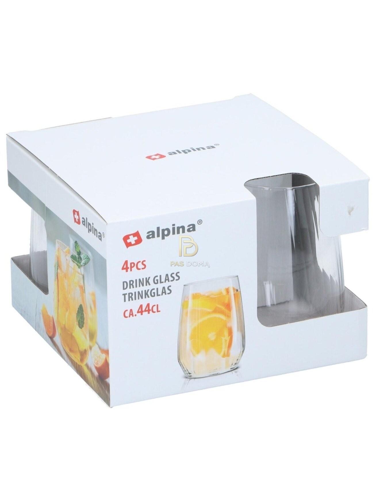 Stiklinių rinkinys – 4 vnt. (440 ml) 1