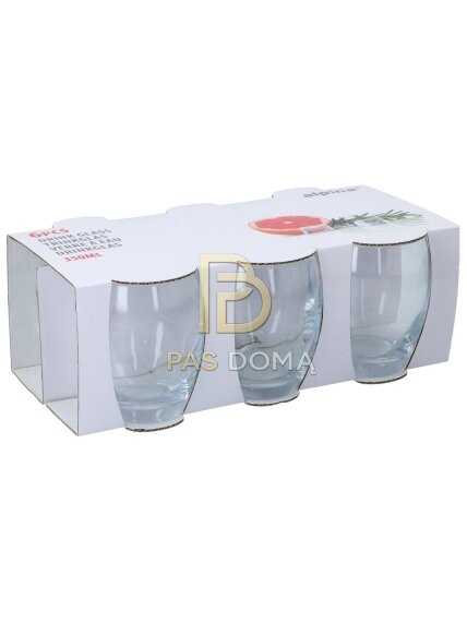 Stiklinių 6 vnt. 350 ml 1
