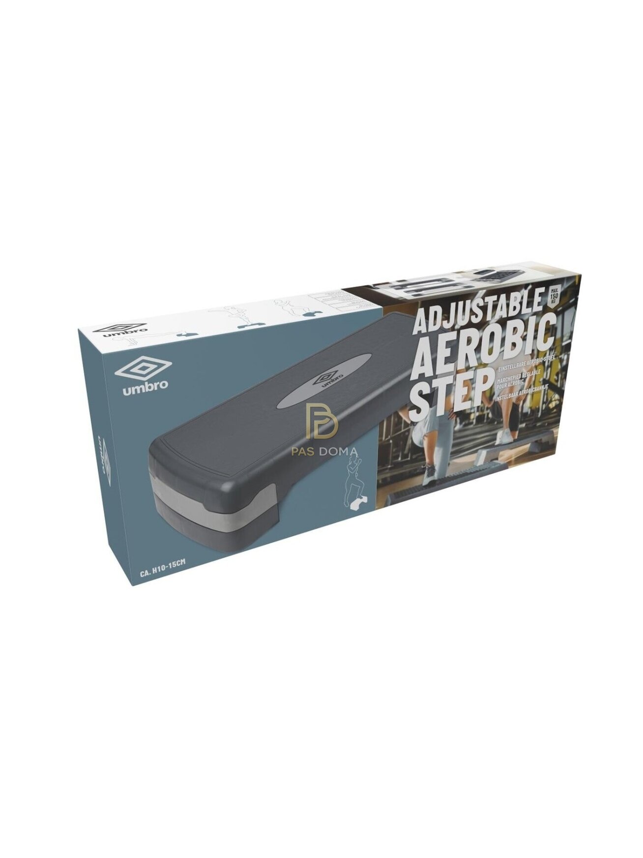 UMBRO Reguliuojama aerobikos platforma (Step) 10–15 cm 4