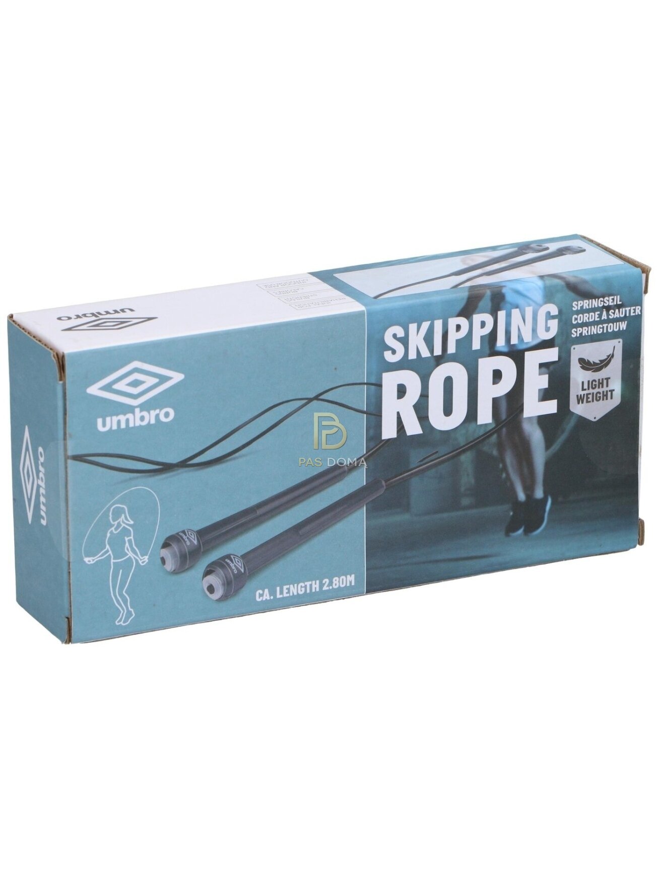 UMBRO Reguliuojamo ilgio šokdynė 2,80 m 1